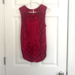 Free people lace tank
